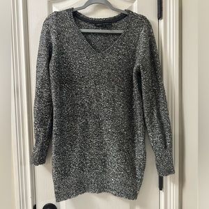 Metallic Tunic Sweater - White House Black Market - Medium